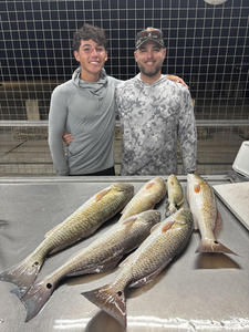 Matagorda redfish limits make for excellent table fare!