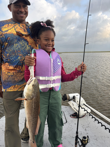 Matagorda redfish making the day complete!