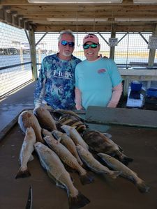 4 spotted weakfish caught in Matagorda