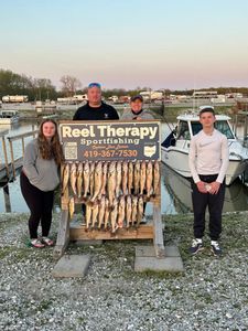 Four people fishing in OH