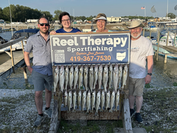 Clearing skies and varied techniques make for a perfect fishing day in Oregon, OH!