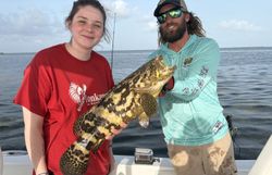 Two people fishing on Big Pine Key