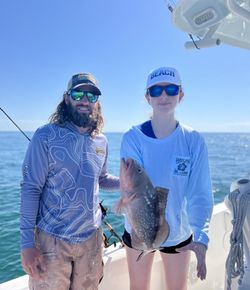 Two people fishing on Big Pine Key