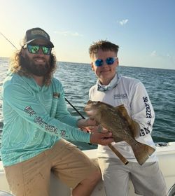 Two people fishing in Florida