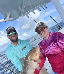 Two people fishing on Big Pine Key