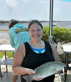 Angler on Big Pine Key, Florida enjoying a fishing trip