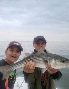 Striped bass fishing in Oxford