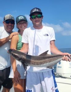 Cobia fish caught by 3 people in Oxford