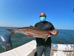 Large Redfish Caught in Chesapeake Bay