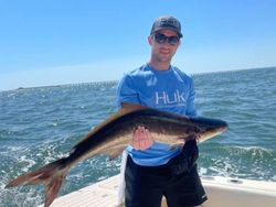 Single person fishing in VA