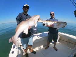 Two people fishing in Gloucester County
