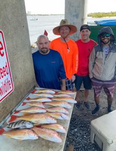 4 anglers fishing in Port Orange