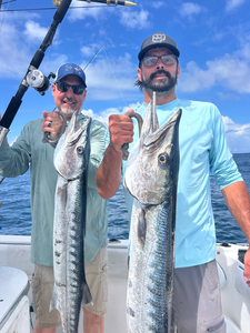 Double great barracuda from Port Orange waters!