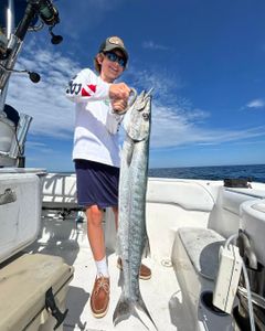 Great barracuda caught during fishing trip in Port Orange FL
