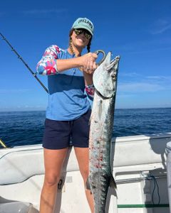 Great barracuda catch on fishing boat in Port Orange FL waters