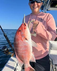 Red snapper caught while fishing in Port Orange FL waters