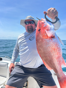 Trophy red snapper landed in Port Orange waters!