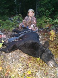 Hunter in Maine hunting for the best catch