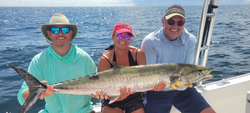 King Mackerel, 34-inch fish caught while fishing in Destin
