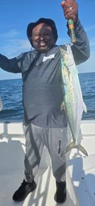Pacific Sierra fish caught while fishing in Destin FL