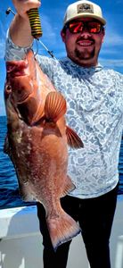 Red grouper caught fishing in Destin FL waters