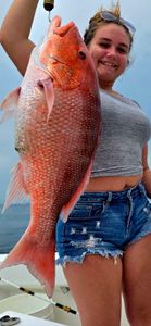 Red snapper caught fishing in Destin FL