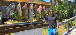 Redfish caught in Destin, Florida during fishing trip