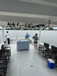 Spacious Charter Fishing Deck