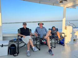 Three anglers fishing in VA