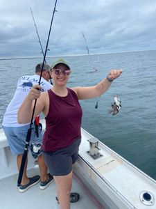 Angler fishing in Virginia
