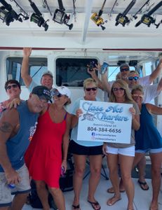 9 people enjoying fishing in VA