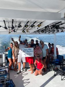 Group of 15 people fishing in VA