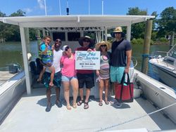 Six people fishing in Virginia