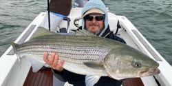 Big Striped Bass in Gloucester