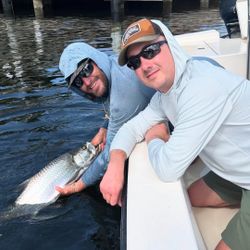 Couple fishing in Florida