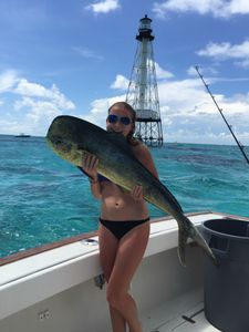 A person fishing in Punta Gorda