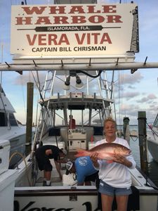 Fisherman enjoying a day of fishing in FL