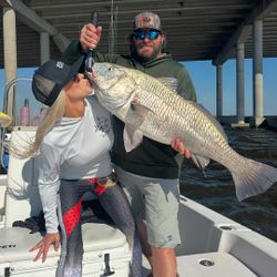 A person fishing in Punta Gorda