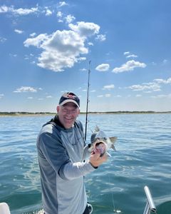 Fishing in MA, with one person, and water sports equipment