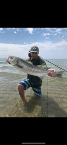 Striped bass caught while fishing in Watertown