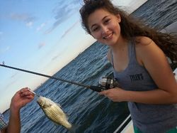 Fishing for Sand Bass in Grapevine Lake