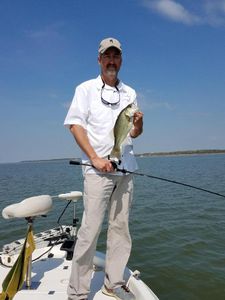 Bass Fishing in Grapevine Lake