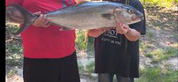 Angler with a fishing rod in Florida