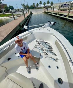 Angler enjoying a fishing trip in FL