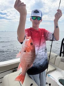 Fishing a Guadalupe Bass in FL