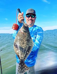 Impressive summer flounder caught in TX