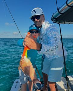 Reeling in a beauty! 🎣🐟