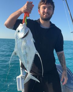 Hooked a nice one! 🎣🐟