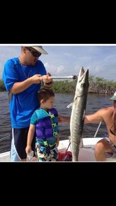 Wahoo Fishing in Atlantic ocean 