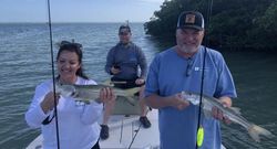 Two anglers fishing in Florida